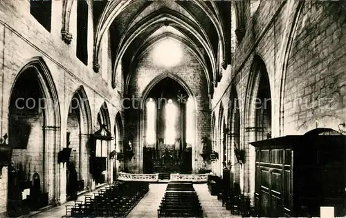 AK / Ansichtskarte Montfavet_Avignon Interieur de lEglise 