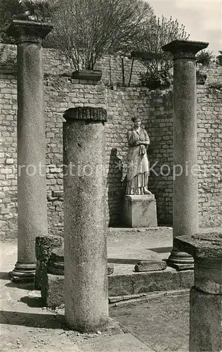 AK / Ansichtskarte Vaison la Romaine_Vaucluse Portique de Pompee et statue de Sabine Vaison la Romaine