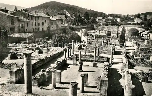 AK / Ansichtskarte Vaison la Romaine_Vaucluse Fouilles du Quartier de la Villasse Vaison la Romaine