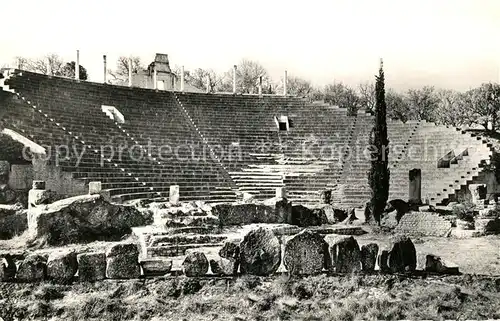 AK / Ansichtskarte Vaison la Romaine_Vaucluse Le theatre antique monument romain Vaison la Romaine