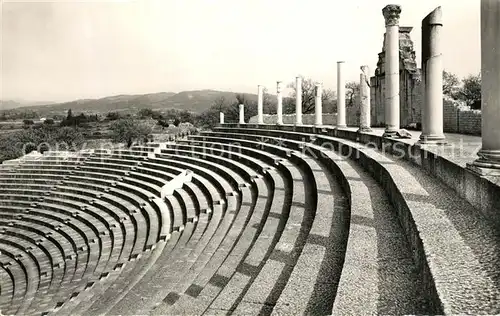 AK / Ansichtskarte Vaison la Romaine_Vaucluse Le Theatre Romain et les Colonnes Vaison la Romaine