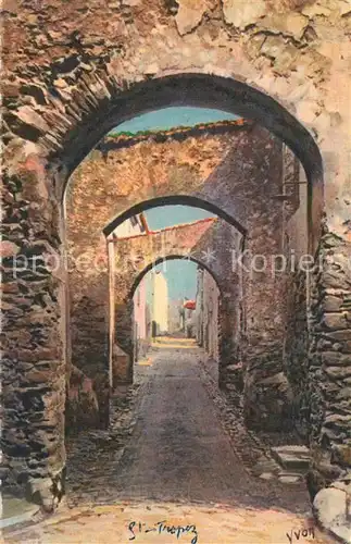 AK / Ansichtskarte Saint_Tropez_Var Rue de la Misericorde Saint_Tropez_Var