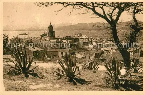 AK / Ansichtskarte Saint_Tropez_Var Vue generale Saint_Tropez_Var