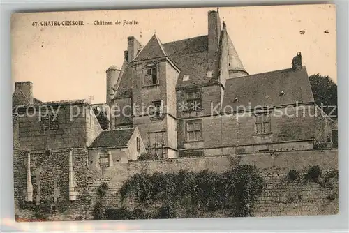 AK / Ansichtskarte Chatel Censoir Chateau de Faulin Chatel Censoir