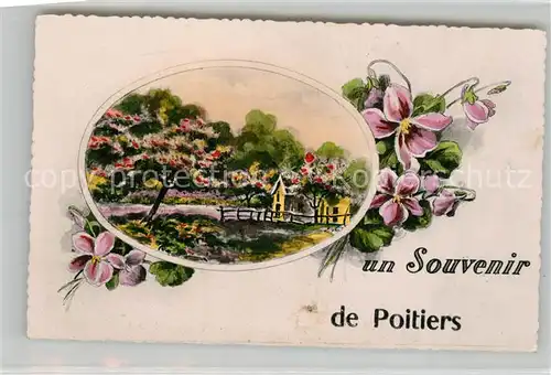 AK / Ansichtskarte Poitiers_Vienne Kuenstlerkarte Poitiers Vienne