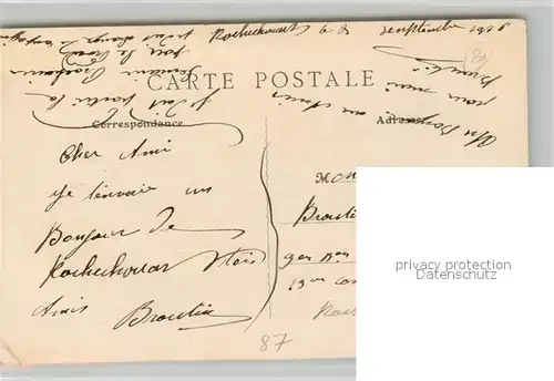 AK / Ansichtskarte Rochechouart Le Chateau Rochechouart