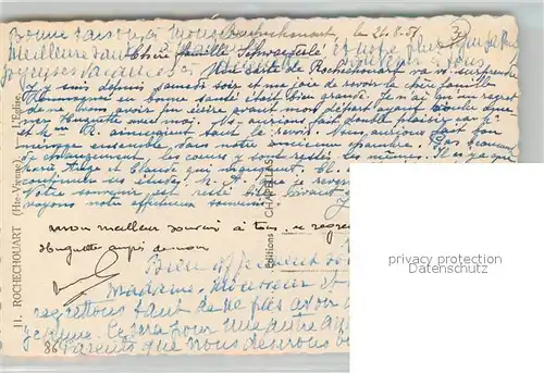 AK / Ansichtskarte Rochechouart Eglise Rochechouart