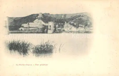 AK / Ansichtskarte La_Roche Guyon Vue generale Pont La_Roche Guyon