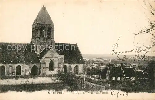 AK / Ansichtskarte Nointel_Val d_Oise Eglise vue generale Nointel_Val d_Oise