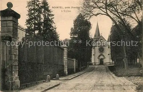 AK / Ansichtskarte Nointel_Val d_Oise Eglise Nointel_Val d_Oise