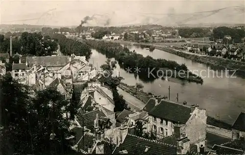 AK / Ansichtskarte Pontoise_Val d_Oise Vue generale 