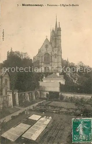 AK / Ansichtskarte Montmorency Eglise Saint Martin Montmorency