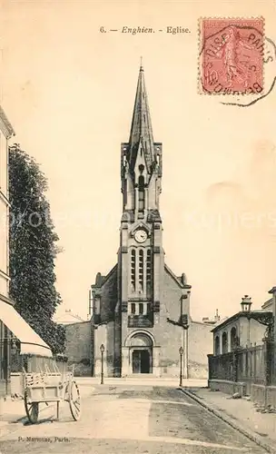 AK / Ansichtskarte Enghien les Bains Eglise Enghien les Bains