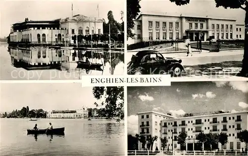 AK / Ansichtskarte Enghien les Bains Lac Casino Grand Hotel Enghien les Bains