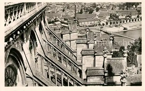 AK / Ansichtskarte Auxerre Panorama vu de la Cathedrale Auxerre