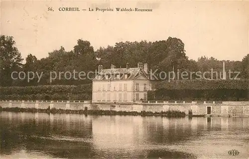 AK / Ansichtskarte Corbeil Essonnes Propriete Waldeck Rousseau Corbeil Essonnes