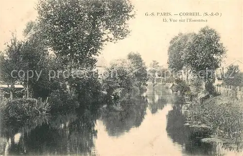 AK / Ansichtskarte Corbeil Essonnes Vue sur l Essonnes Corbeil Essonnes