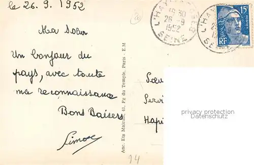 AK / Ansichtskarte L_Hay les Roses Eglise L_Hay les Roses