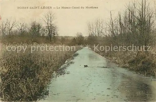AK / Ansichtskarte Boissy Saint Leger Marais Canal du Mortbras Boissy Saint Leger