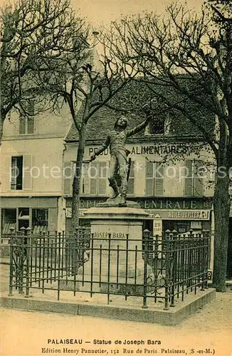 AK / Ansichtskarte Palaiseau Statue de Joseph Bara Monument Palaiseau
