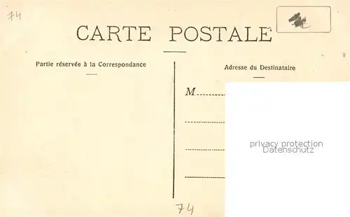 AK / Ansichtskarte Chamonix Monument de Saussure Statue Chamonix