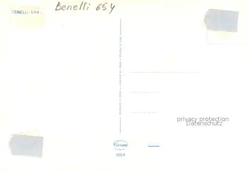 AK / Ansichtskarte Motorrad Benelli 654 