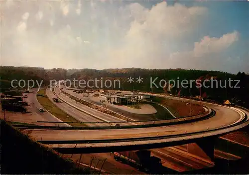 AK / Ansichtskarte Autobahn Remscheid Rastanlage  