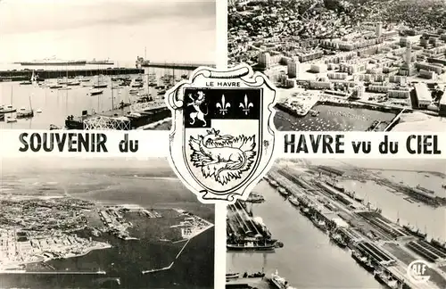 AK / Ansichtskarte Le_Havre Fliegeraufnahme Port  Le_Havre