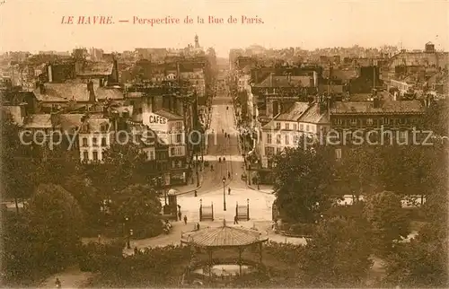 AK / Ansichtskarte Le_Havre Rue de Paris Le_Havre