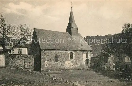 AK / Ansichtskarte Saint Leonard des Bois Kirche Saint Leonard des Bois