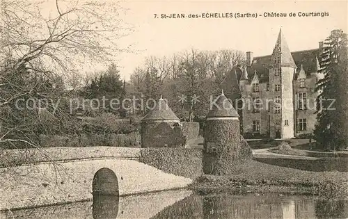 AK / Ansichtskarte Saint Jean des Echelles Chateau de Courtangis Saint Jean des Echelles