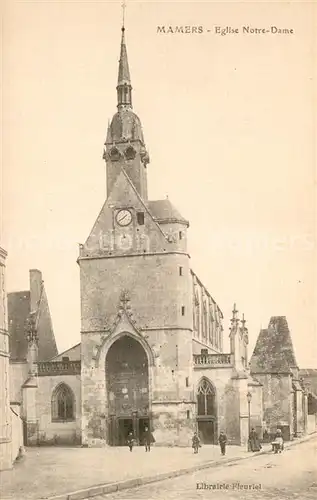 AK / Ansichtskarte Mamers_Sarthe Eglise Notre Dame Mamers Sarthe