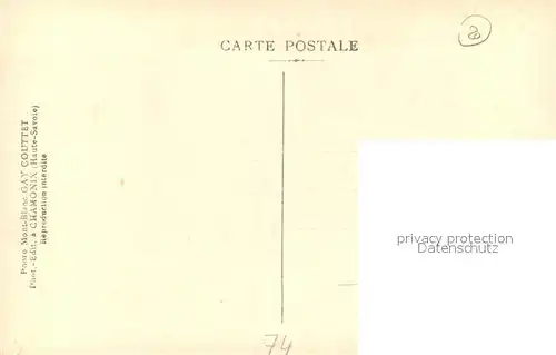 AK / Ansichtskarte Chamonix Vue generale et le Brevent Alpes Francaises Chamonix