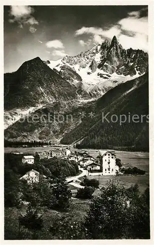 AK / Ansichtskarte Les_Praz Panorama Alpes Francaises Les_Praz