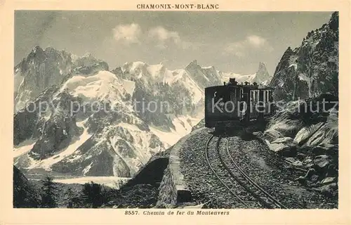 AK / Ansichtskarte Chamonix Chemin de fer du Montenvers Alpes Francaises Chamonix