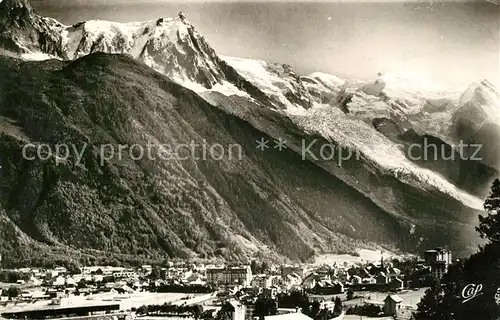 AK / Ansichtskarte Chamonix Panorama Aiguille du Plan et du Goûter Alpes Francaises Chamonix