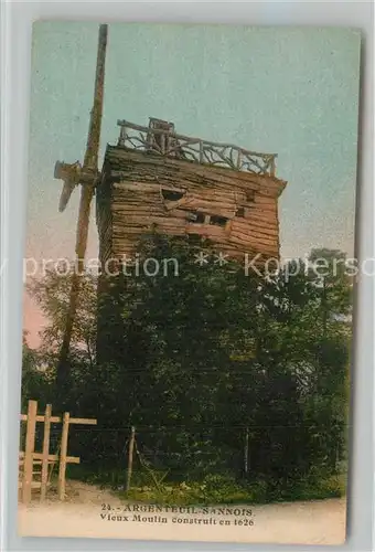 AK / Ansichtskarte Sannois Vieux moulin construit en 1626 Sannois