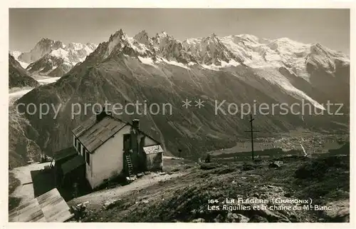 AK / Ansichtskarte La_Flegere Chalet Les Aiguilles et Chaine du Mont Blanc Alpes Francaises 