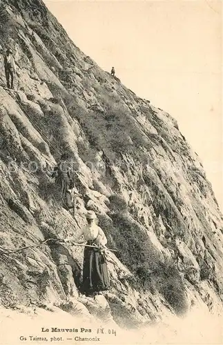 AK / Ansichtskarte Chamonix La Mauvais Pas Chamonix