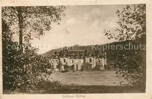 AK / Ansichtskarte Belval_Vosges Schloss Belval Vosges