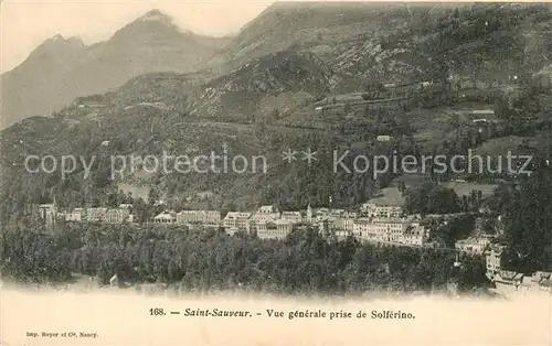 AK / Ansichtskarte Saint Sauveur des Landes Blick von Solferino Saint Sauveur des Landes