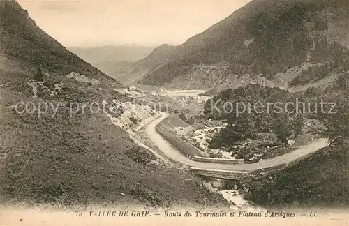 AK / Ansichtskarte Col_du_Tourmalet Plateau de Artigues Vallee de Grip Col_du_Tourmalet