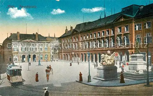 AK / Ansichtskarte Metz_Moselle Paradeplatz Metz_Moselle