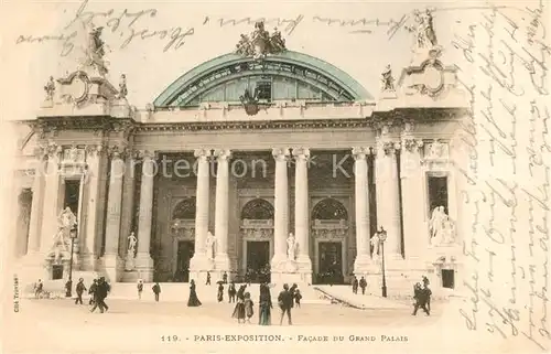 AK / Ansichtskarte Paris Grand Palais Paris