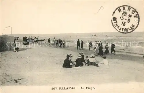 AK / Ansichtskarte Palavas les Flots_Herault Strand Palavas les Flots_Herault