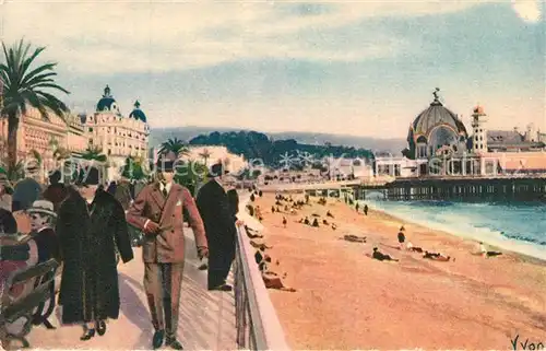 AK / Ansichtskarte Nice_Alpes_Maritimes Promenade des Anglais Nice_Alpes_Maritimes