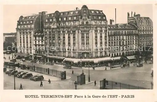 AK / Ansichtskarte Paris Hotel Terminus Est Gare de Est Paris