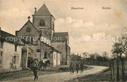 AK / Ansichtskarte Hauvine Kirche Hauvine