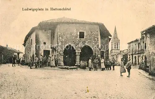 AK / Ansichtskarte Hattonchatel Ludwigsplatz Hattonchatel