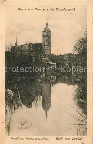 AK / Ansichtskarte Etain Kirche Orne Etain